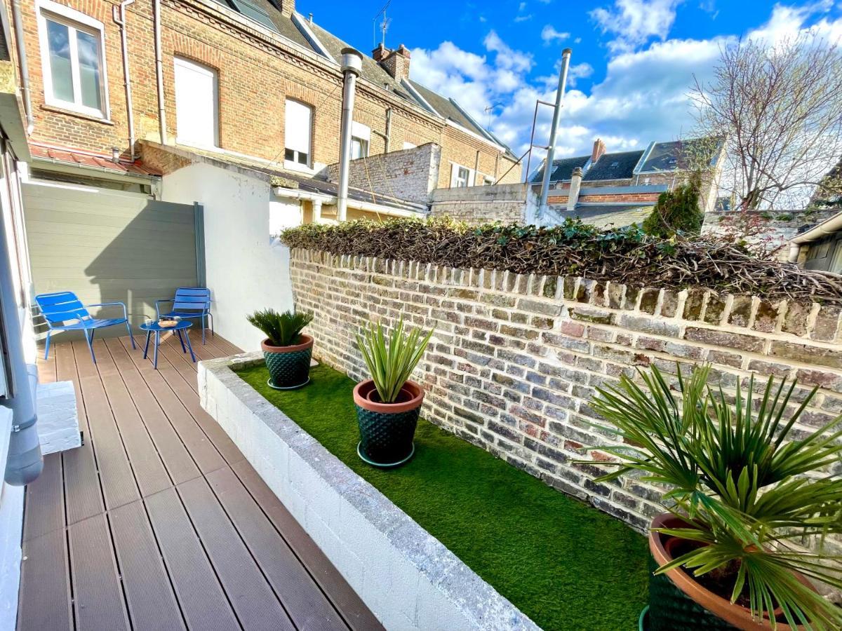 Soleil Levant - T2 Avec Terrasse Proche Gare Amiens Exterior foto