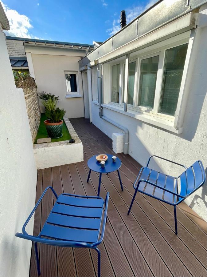 Soleil Levant - T2 Avec Terrasse Proche Gare Amiens Exterior foto