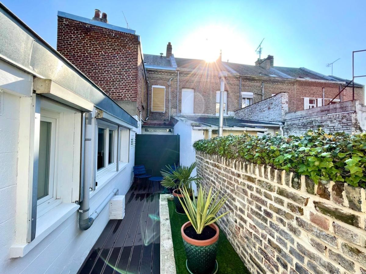 Soleil Levant - T2 Avec Terrasse Proche Gare Amiens Exterior foto